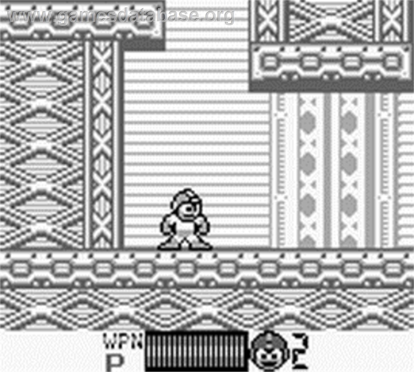 Mega Man: Dr. Wily's Revenge - Nintendo Game Boy - Artwork - In Game