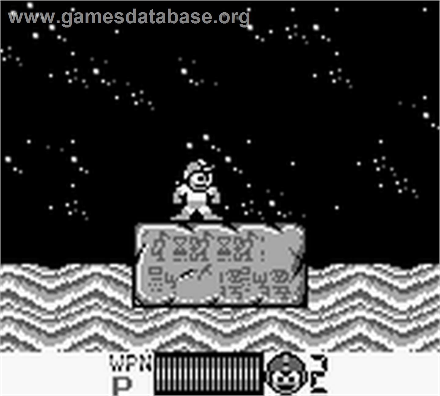 Mega Man 4 - Nintendo Game Boy - Artwork - In Game