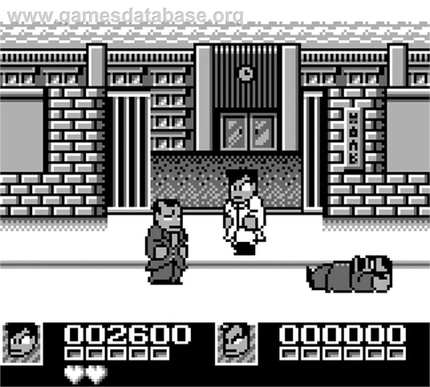 Nekketsu Kouha Kunio-Kun - Nintendo Game Boy - Artwork - In Game
