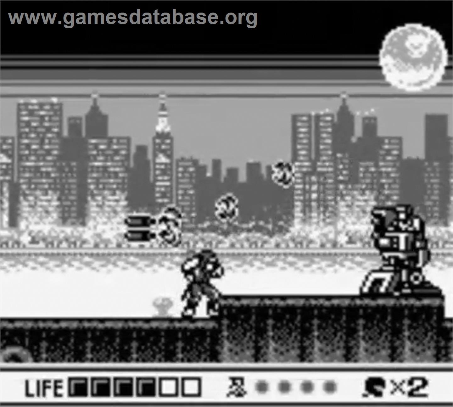 Ninja Gaiden: Shadow - Nintendo Game Boy - Artwork - In Game