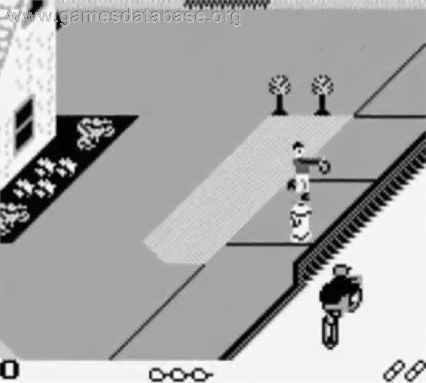 Paperboy - Nintendo Game Boy - Artwork - In Game