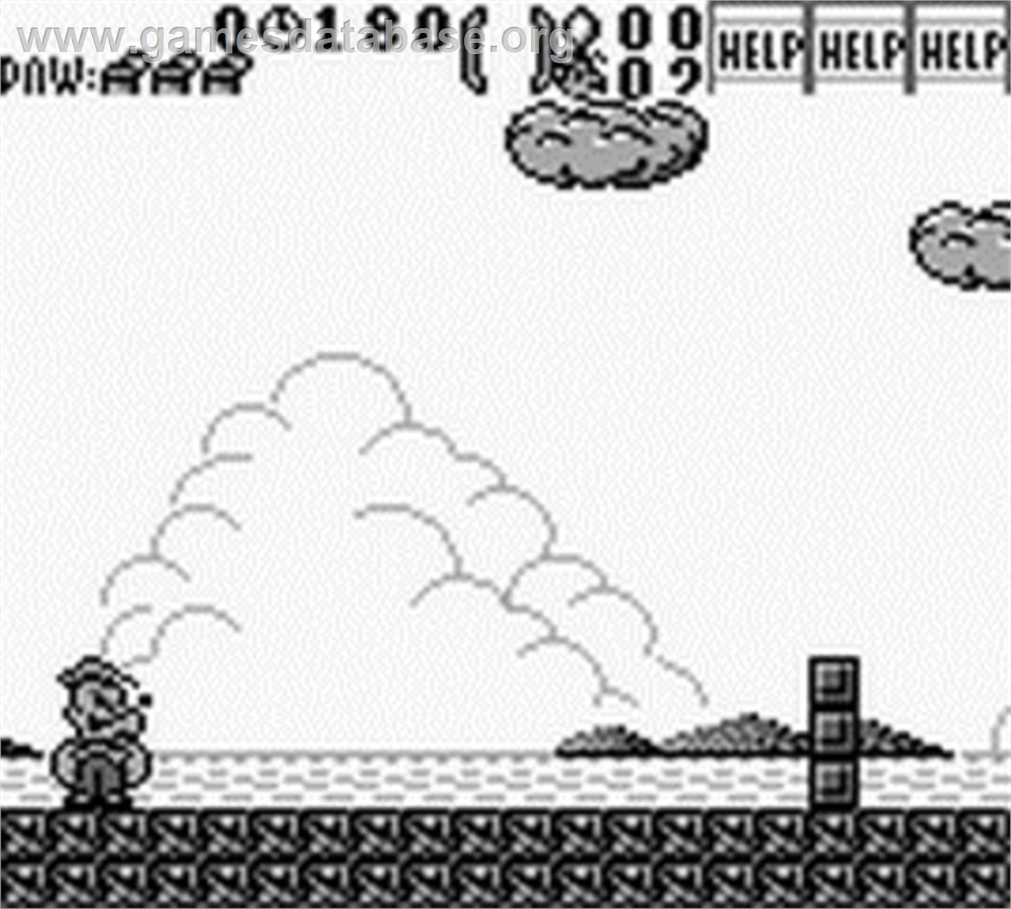 Popeye 2 - Nintendo Game Boy - Artwork - In Game