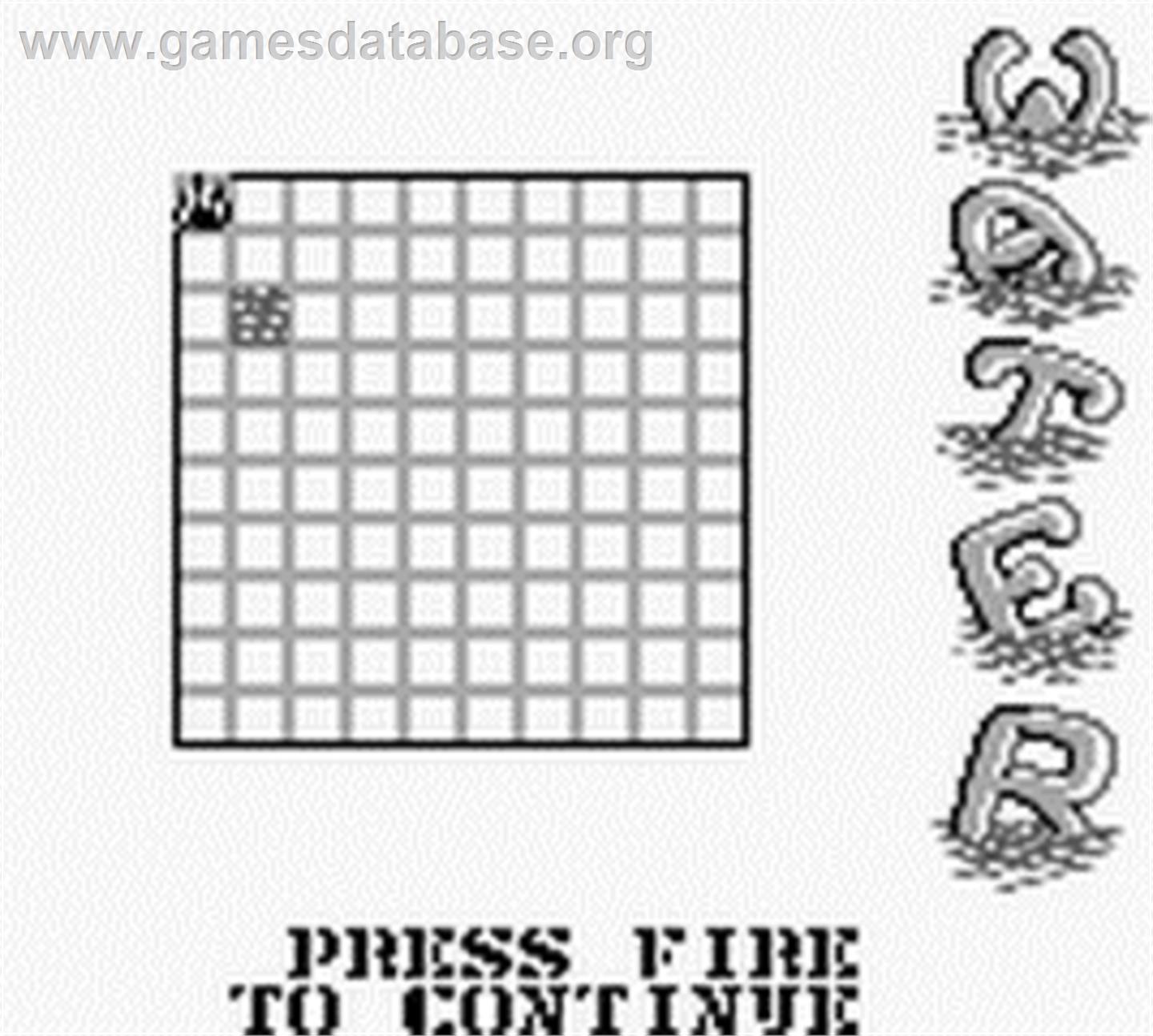 Sea Battle - Nintendo Game Boy - Artwork - In Game