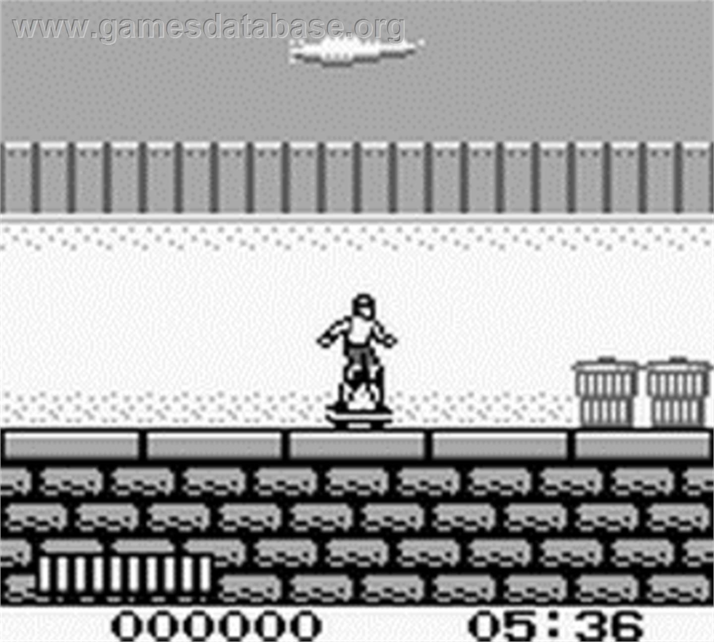 Skate or Die: Bad 'N Rad - Nintendo Game Boy - Artwork - In Game
