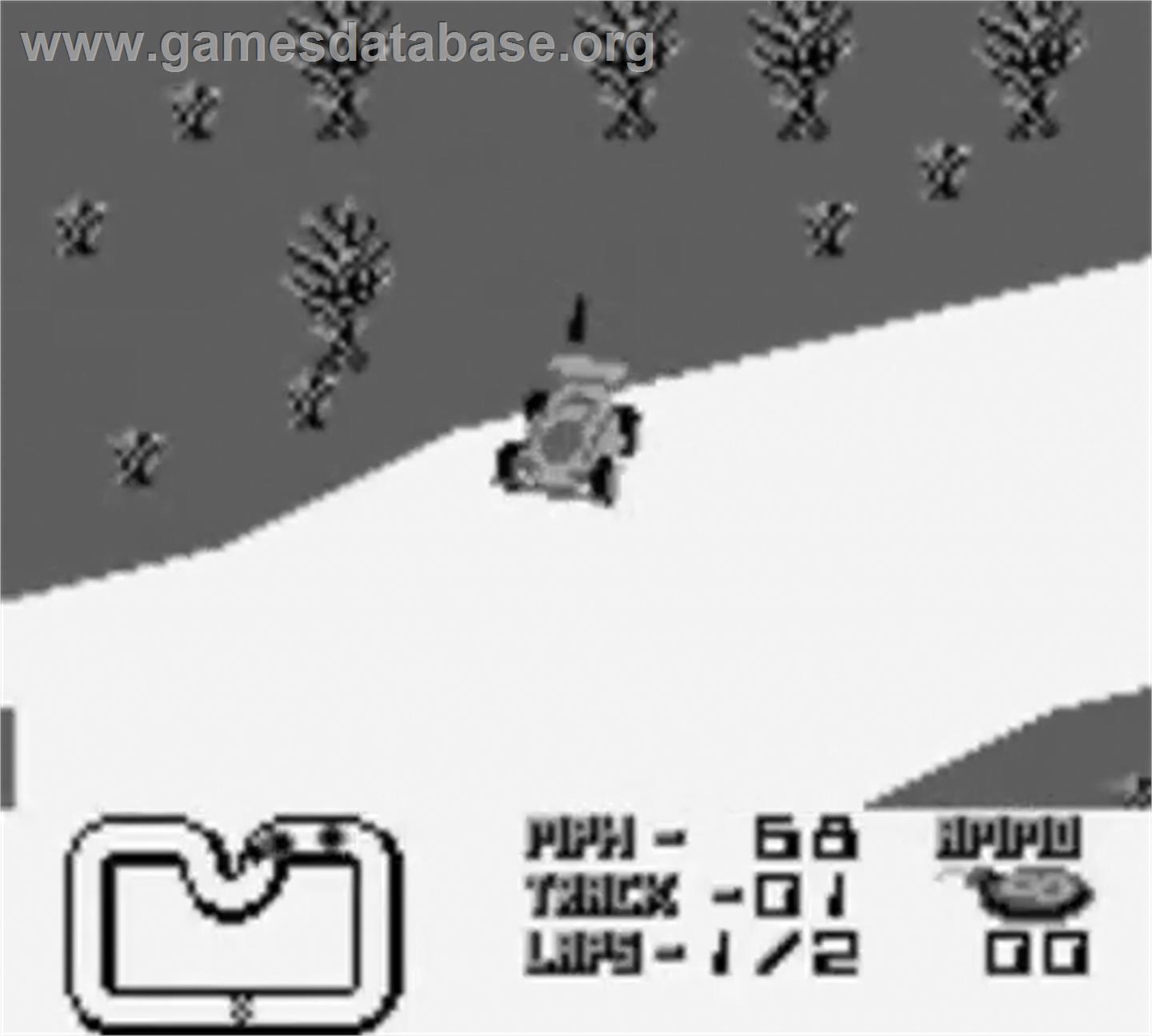 Super R.C. Pro-Am - Nintendo Game Boy - Artwork - In Game