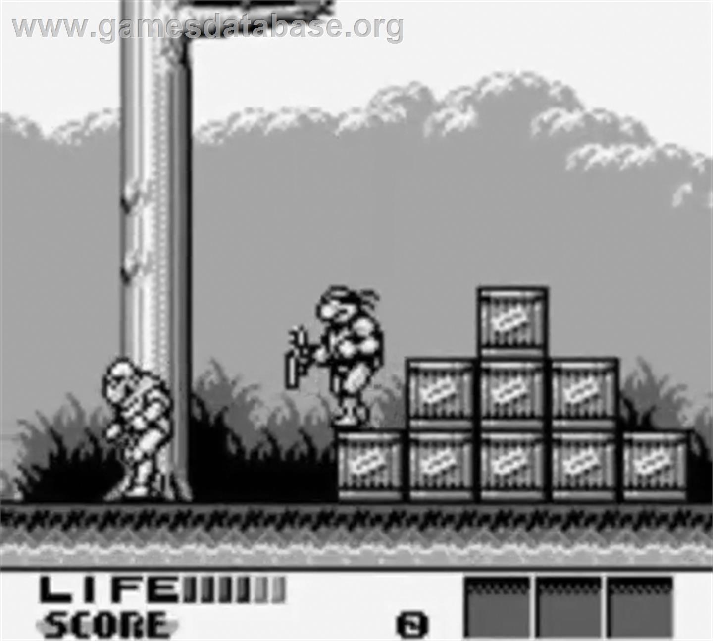 Teenage Mutant Ninja Turtles 3: Radical Rescue - Nintendo Game Boy - Artwork - In Game