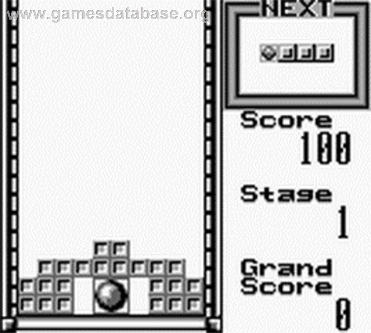 Tetris Blast - Nintendo Game Boy - Artwork - In Game