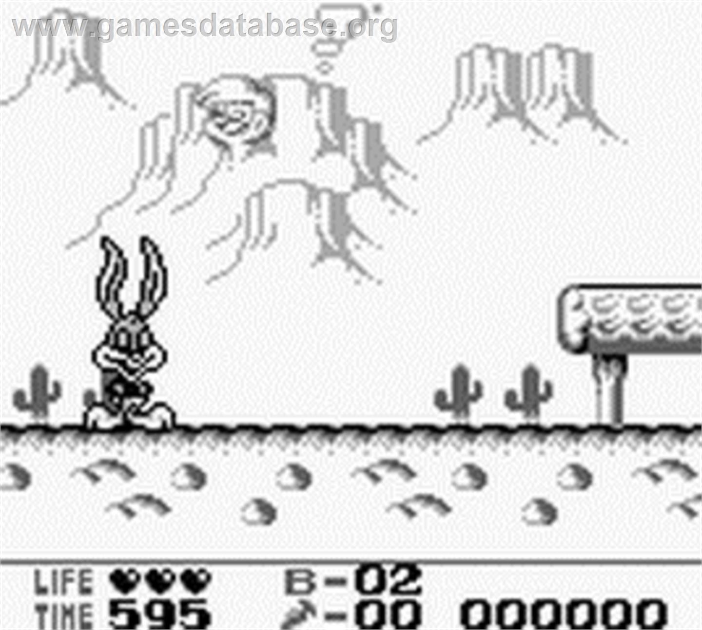 Tiny Toon Adventures 2: Montana's Movie Madness - Nintendo Game Boy - Artwork - In Game