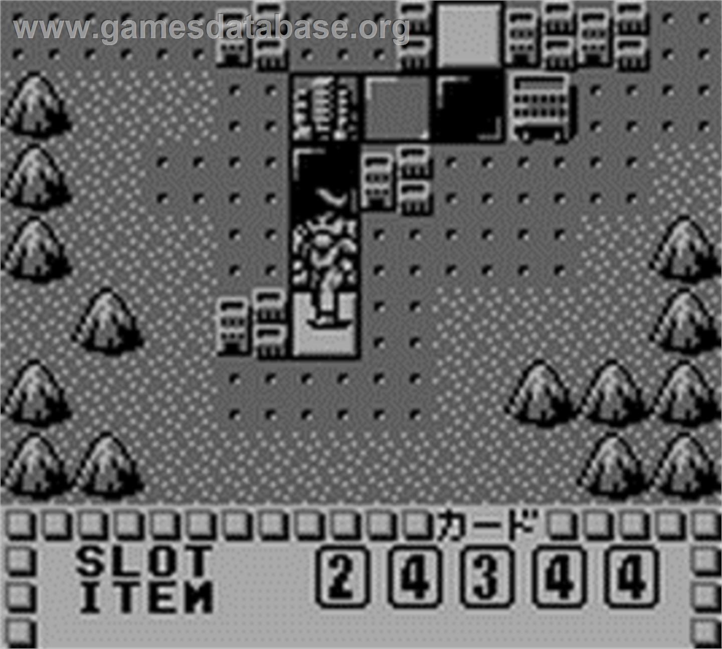 Undercover Cops Gaiden: Hakaishin Garumaa - Nintendo Game Boy - Artwork - In Game