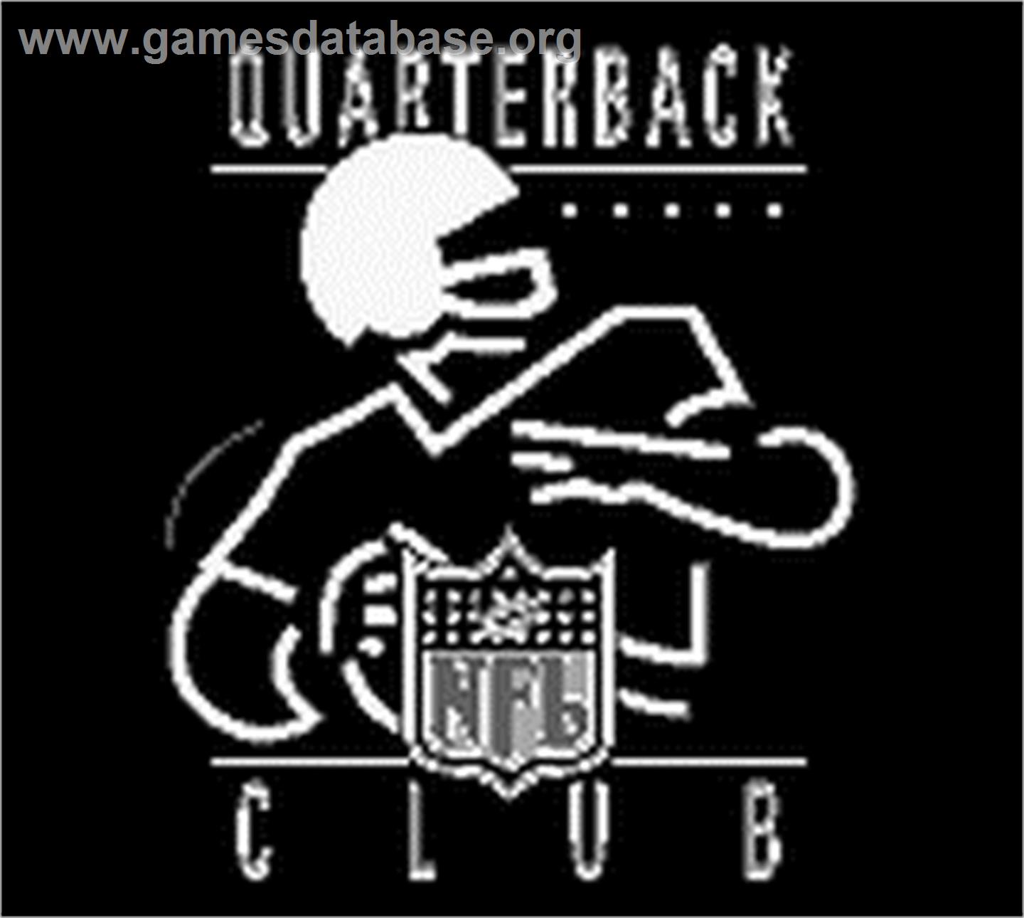 NFL Quarterback Club - Nintendo Game Boy - Artwork - Title Screen