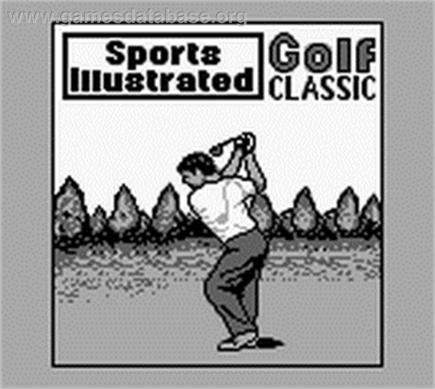 Sports Illustrated - Golf Classic - Nintendo Game Boy - Artwork - Title Screen