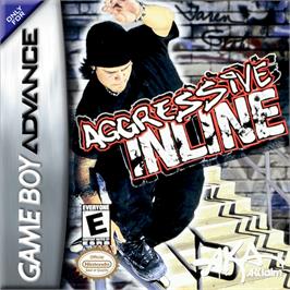 Box cover for Aggressive Inline on the Nintendo Game Boy Advance.