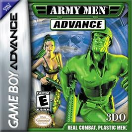 Box cover for Army Men: Advance on the Nintendo Game Boy Advance.