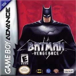 Box cover for Batman: Vengeance on the Nintendo Game Boy Advance.
