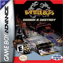 Box cover for BattleBots: Design & Destroy on the Nintendo Game Boy Advance.