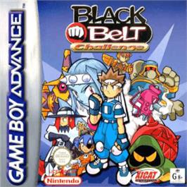 Box cover for Black Belt Challenge on the Nintendo Game Boy Advance.