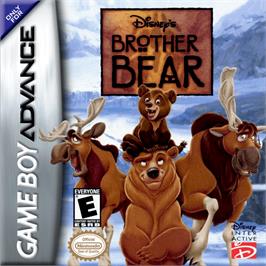 Box cover for Brother Bear on the Nintendo Game Boy Advance.