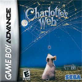 Box cover for Charlotte's Web on the Nintendo Game Boy Advance.