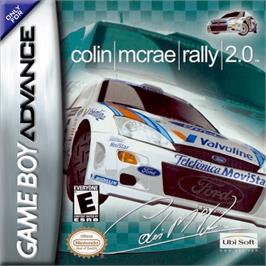 Box cover for Colin McRae Rally 2.0 on the Nintendo Game Boy Advance.