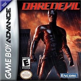 Box cover for Daredevil on the Nintendo Game Boy Advance.