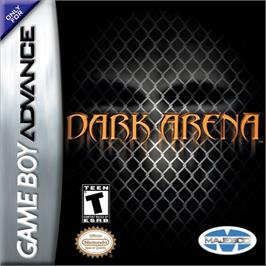 Box cover for Dark Arena on the Nintendo Game Boy Advance.