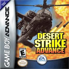 Box cover for Desert Strike: Return to the Gulf on the Nintendo Game Boy Advance.