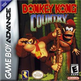 Box cover for Donkey Kong Country on the Nintendo Game Boy Advance.