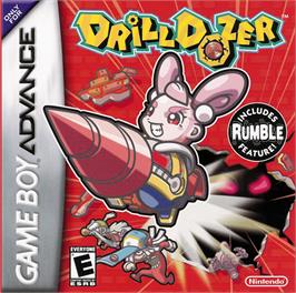 Box cover for Drill Dozer on the Nintendo Game Boy Advance.
