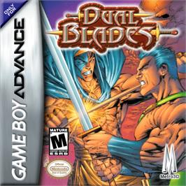 Box cover for Dual Blades on the Nintendo Game Boy Advance.