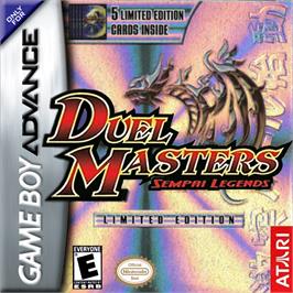 Box cover for Duel Masters Sempai Legends on the Nintendo Game Boy Advance.