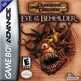 Box cover for Dungeons & Dragons: Eye of the Beholder on the Nintendo Game Boy Advance.