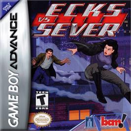 Box cover for Ecks vs. Sever on the Nintendo Game Boy Advance.