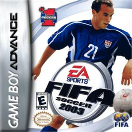 Box cover for FIFA 2003 on the Nintendo Game Boy Advance.