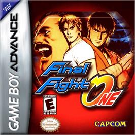Box cover for Final Fight on the Nintendo Game Boy Advance.