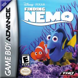 Box cover for Finding Nemo on the Nintendo Game Boy Advance.