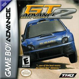 Box cover for GT Advance 2 Rally Racing on the Nintendo Game Boy Advance.