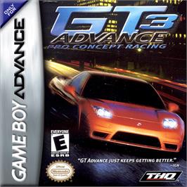 Box cover for GT Advance 3: Pro Concept Racing on the Nintendo Game Boy Advance.
