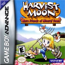 Box cover for Harvest Moon: More Friends of Mineral Town on the Nintendo Game Boy Advance.
