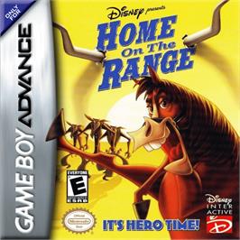 Box cover for Home on the Range on the Nintendo Game Boy Advance.