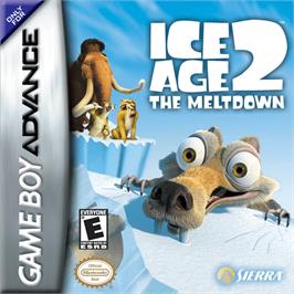 Box cover for Ice Age 2: The Meltdown on the Nintendo Game Boy Advance.