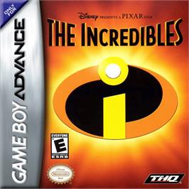 Box cover for Incredibles on the Nintendo Game Boy Advance.