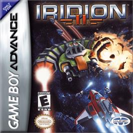 Box cover for Iridion 2 on the Nintendo Game Boy Advance.