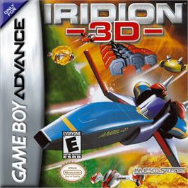 Box cover for Iridion 3D on the Nintendo Game Boy Advance.