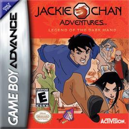 Box cover for Jackie Chan Adventures: Legend of the Dark Hand on the Nintendo Game Boy Advance.