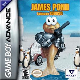 Box cover for James Pond 2: Codename: RoboCod on the Nintendo Game Boy Advance.