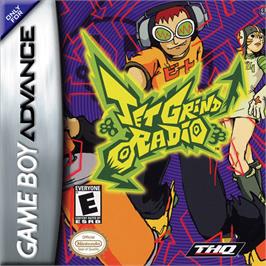 Box cover for Jet Grind Radio on the Nintendo Game Boy Advance.
