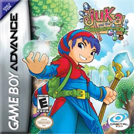Box cover for Juka and the Monophonic Menace on the Nintendo Game Boy Advance.