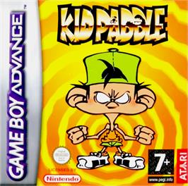 Box cover for Kid Paddle on the Nintendo Game Boy Advance.