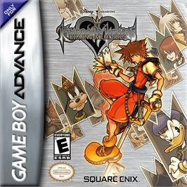 Box cover for Kingdom Hearts: Chain of Memories on the Nintendo Game Boy Advance.