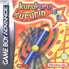 Box cover for Kuru Kuru Kururin on the Nintendo Game Boy Advance.